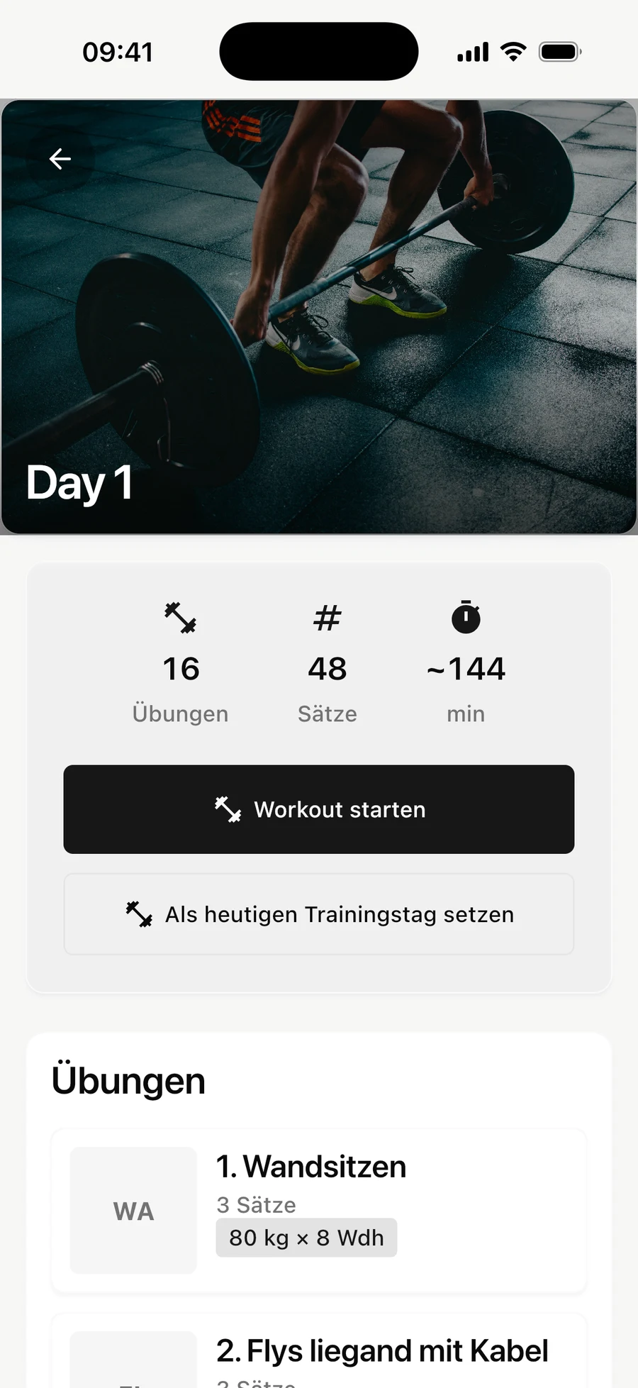 Performance Lab App Screenshot 2